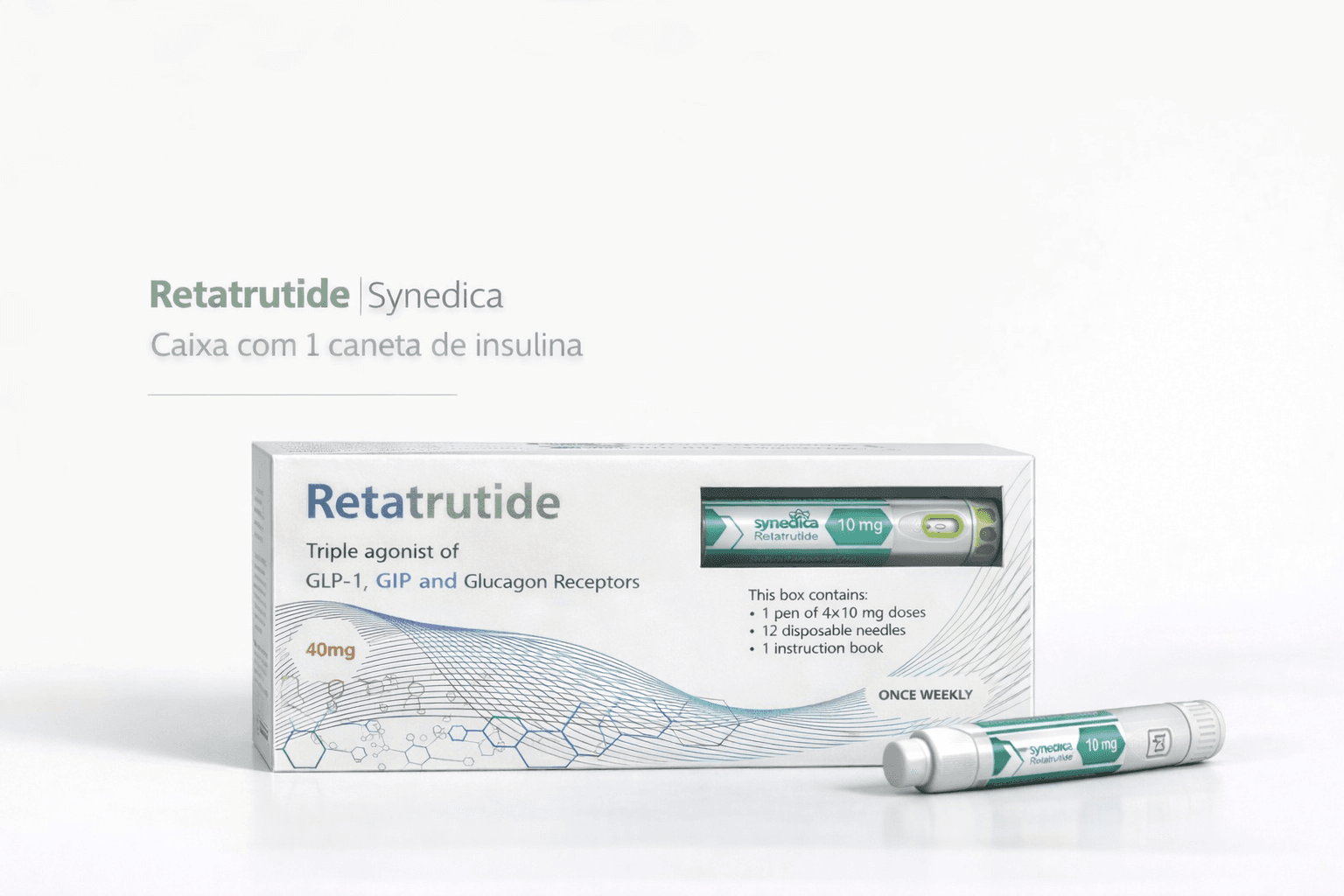 Retatrutida Synedica (caneta)